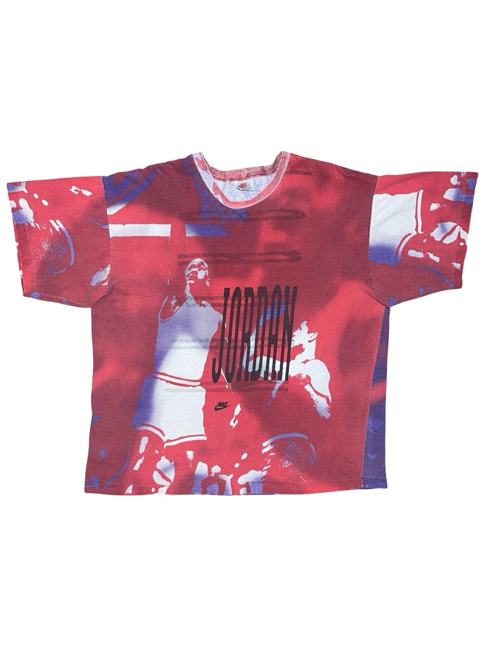 Vintage 90’s Nike Michael Jordan AOP Double Sided Single Stitch Tee Shirt